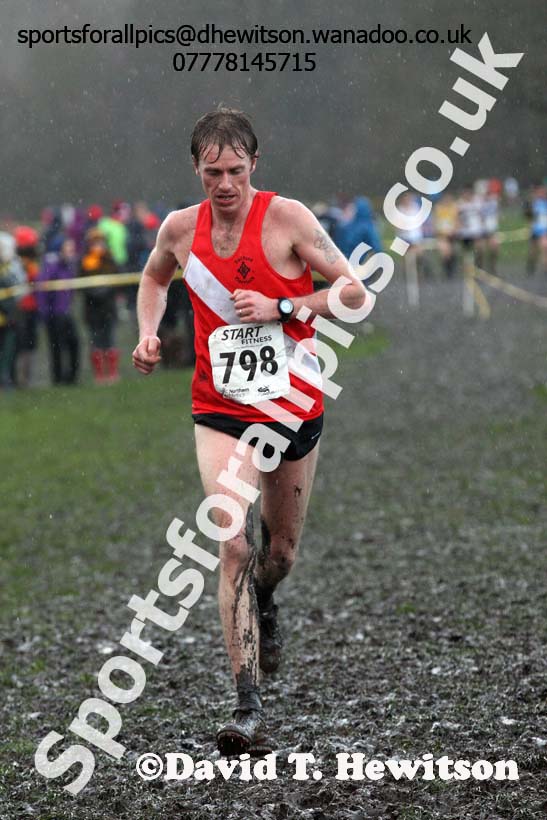 Senior mens Northern Cross Country Champs., Witton Park, Blackburn. Photo: David T. Hewitson/Sports for All Pics